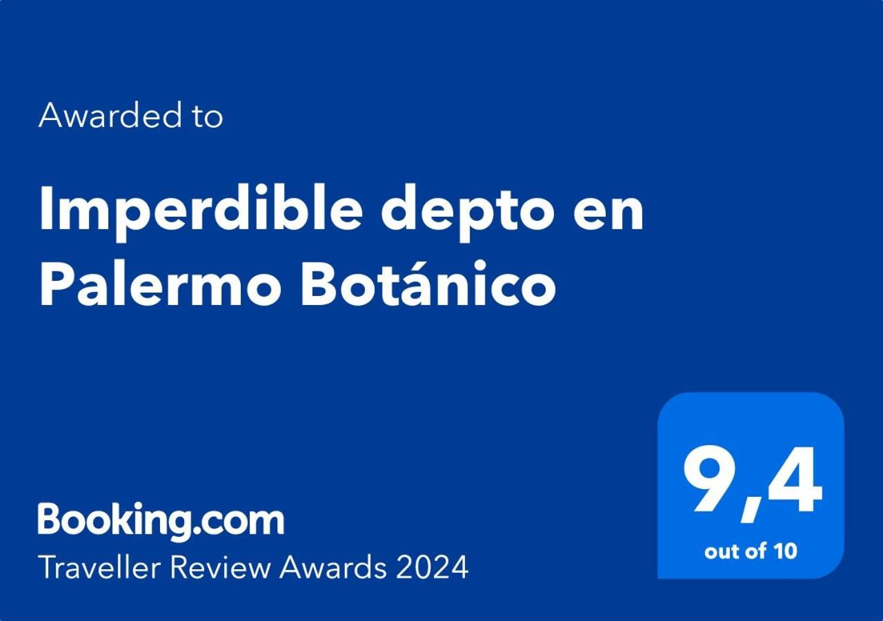 Imperdible En Palermo Botanico La Rural Seguridad 24Hs Daire Buenos Aires Dış mekan fotoğraf